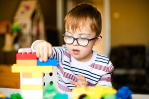 child participates in autism treatment programs